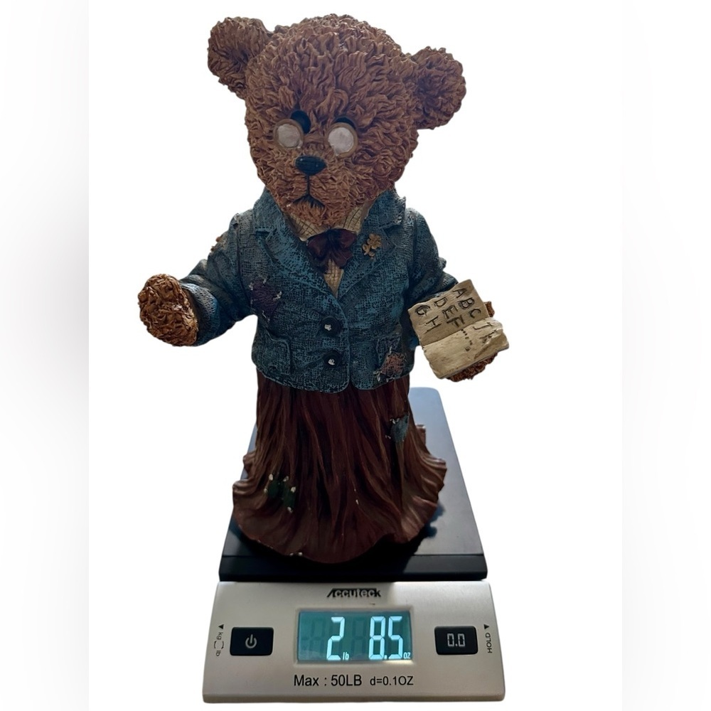 Ceramic Teddy Bear Teacher Figurine​​ - Picture 10 of 10